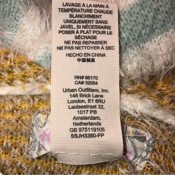 NWT Free People Diamond Back Boho Kimono Open Front Sweater,Size-OS - Picture 11 of 11